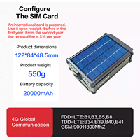 Traceur GPS GLONASS WiFi pour moutons, bovins, vaches, garantie 1 an, 4G, étanche, alimenté par batterie, compatible Android IOS, utilisation agricole