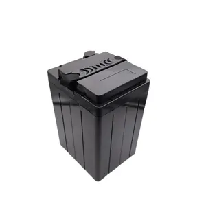 Caixa de bateria de lítio para motocicleta 12v 24v 48v Diy 18650 caixa de plástico vazia