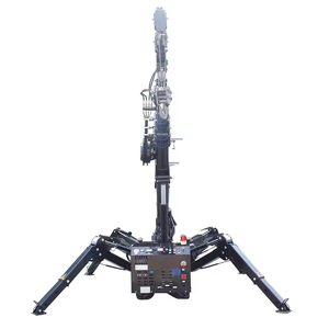 Maintenance Easy Motor Glass Spider <b>Crane</b> Crawler Jib 3 Ton 16m Lifting Construction Indoor Mini - Product Image 2