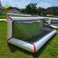 Cage de football gonflable hermétique en PVC avec but et chaussures de vitesse, jeu de tir, porte à joint d'air - Produits de sport et de divertissement