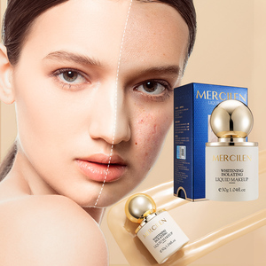 MERCILEN Hochwertige flüssige Grundierung Feuchtigkeit spendende Abdeckung White ning Natürliche organische Jojobaöl isolierung flüssige Grundierung - Product Image 1