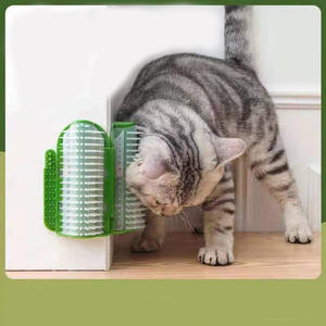 Cepillo de Masaje Suave para Gatos, de Plástico, Tamaño Grande, para Esquina de Pared, Herramienta de Aseo, Proveedor de Productos para Mascotas - Product Image 3
