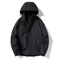 23657 Veste bomber unisexe ample populaire pour l'extérieur, vêtement de montagne fin pour le printemps et l'automne, personnalisable avec logo