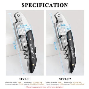 Cadeau de pendaison de crémaillère Ouvre-vin professionnel durable Hotselling <span class=keywords><strong>Tire</strong></span>-<span class=keywords><strong>bouchon</strong></span> à vin <span class=keywords><strong>en</strong></span> <span class=keywords><strong>bois</strong></span> Logo personnalisé pour les serveurs - Product Image 4