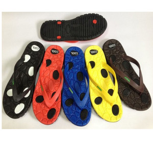 Infradito da <span class=keywords><strong>uomo</strong></span> alla moda in PVC pantofole da interno personalizzabili con punta aperta leggera per uso invernale ed estivo da spiaggia - Product Image 5