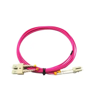 高品质户外光纤跳线下降电缆om3 om4朱普默线光纤跳线