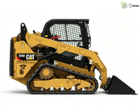 Chargeuse compacte sur chenilles d'occasion CAT 259D 2023 CE EPA EURO 5, moteur diesel, boîte de vitesses, roulement moteur, puissance 43000W