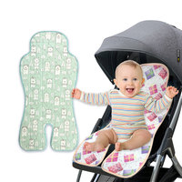 Coussin rafraîchissant en gel pour siège auto bébé, respirant et pliable, pour poussette, garde bébé au frais en été