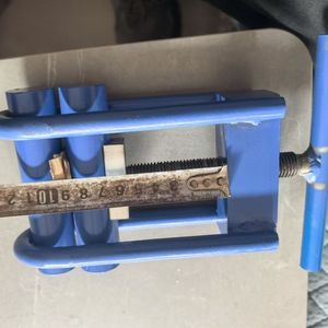 Abrazadera Doble para Tuberías de Acero, Métrica, Sellador de Tuberías de Agua, Diámetro 0-11cm, Herramienta de Aplanamiento, Instalación Rápida - Product Image 3