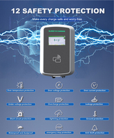 Chargeur de voiture électrique Bluesky Ocpp EVSE pour la maison, niveau 2, IP55, 32A, avec Wi-Fi et Bluetooth, chargeur mural DLB