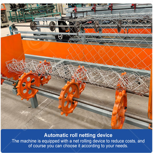 ORME Semi Automatic <b>Net</b> Make Machine Diamond Mesh <b>Wire</b> Make Machine Chain Link Fence Machine Price - Product Image 4