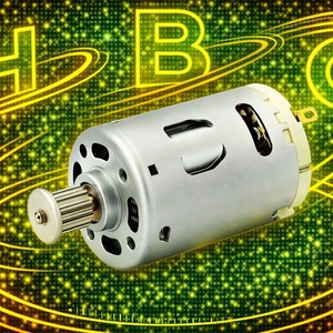 Motor eléctrico en miniatura de imán permanente con escobillas R545 DC para uso en electrodomésticos - Product Image 1