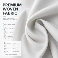 Tissu en polyester/coton Ripstop tissé, fil absorbant, cardé, brossé, teint, 230GSM 16S*16S+70D pour costumes