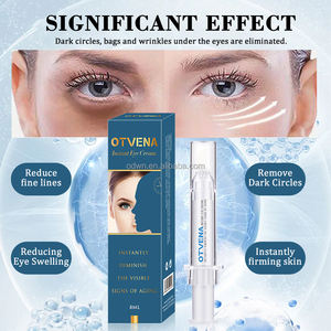 OTVENA - Crema Contorno <span class=keywords><strong>de</strong></span> <span class=keywords><strong>Ojos</strong></span> <span class=keywords><strong>de</strong></span> 8 ml con Efecto Instantáneo Reafirmante, Antiarrugas, Hidratante, con Péptidos, Repara las Ojeras, Cuidado <span class=keywords><strong>de</strong></span> la Piel - Product Image 2