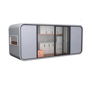 <span class=keywords><strong>Casa</strong></span> Ufficio Container Portatile Apple Home da 20ft 40ft Modulare Moderna Prefabbricata a Forma di Capsula - Product Image 5