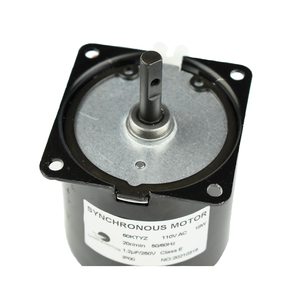 Moteur à engrenages synchrone ChanCS 60KTYZ 110V AC 2.5-3 tr/min 18W 80mm à montage par bride, faible vitesse, couple élevé - Product Image 5