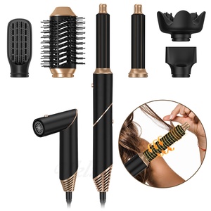 Nuovo 6 in 1 spazzola asciugacapelli a ioni negativi Set di Styler ad aria calda <span class=keywords><strong>per</strong></span> Auto arricciatura capelli strumenti miglior regalo <span class=keywords><strong>per</strong></span> le <span class=keywords><strong>donne</strong></span> - Product Image 4