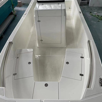 Bateau à moteur en fibre de verre de 7 m (23 pieds) de fabrication directe, bateau de pêche, bateau de travail à vendre