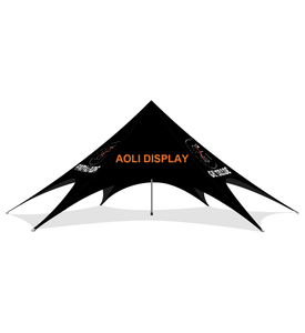 Fabricant Tentes à auvent unipolaire en forme d'étoile à tension Chapiteaux d'ombrage en forme d'araignée - Product Image 5