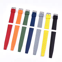 Bracelet en caoutchouc Fkm de haute qualité 20mm 22mm pas cher hommes femmes bracelet de montre universel meilleur bracelet de montre pour apple rolex