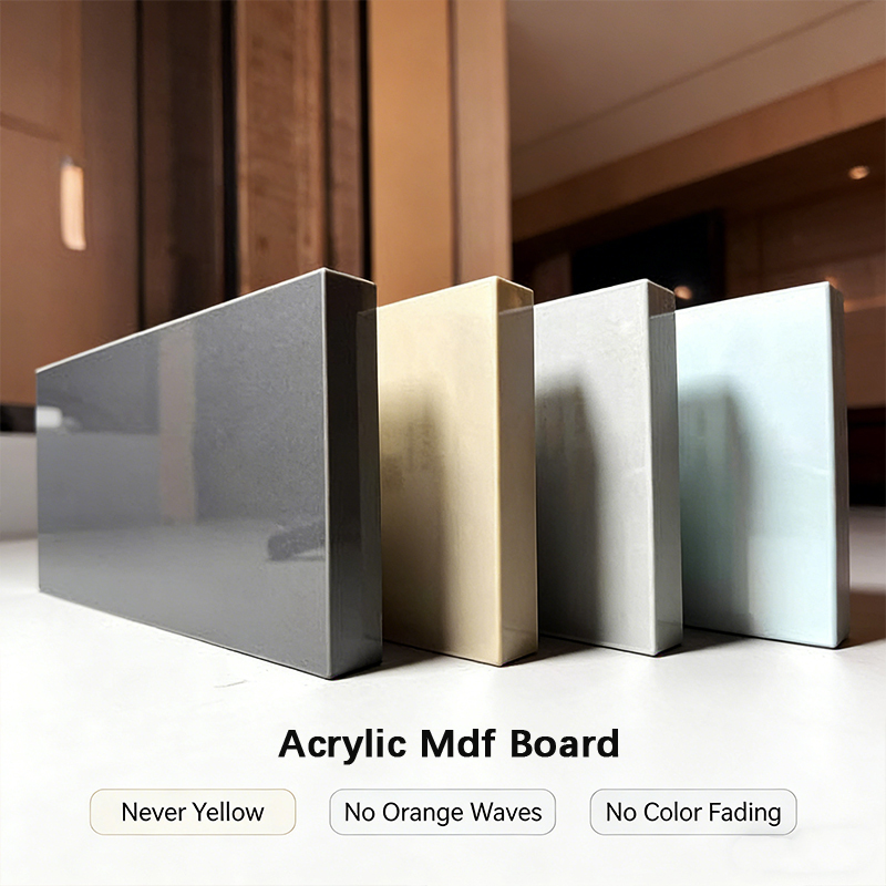 Acrylic Melamine MDF Board Matte Finish