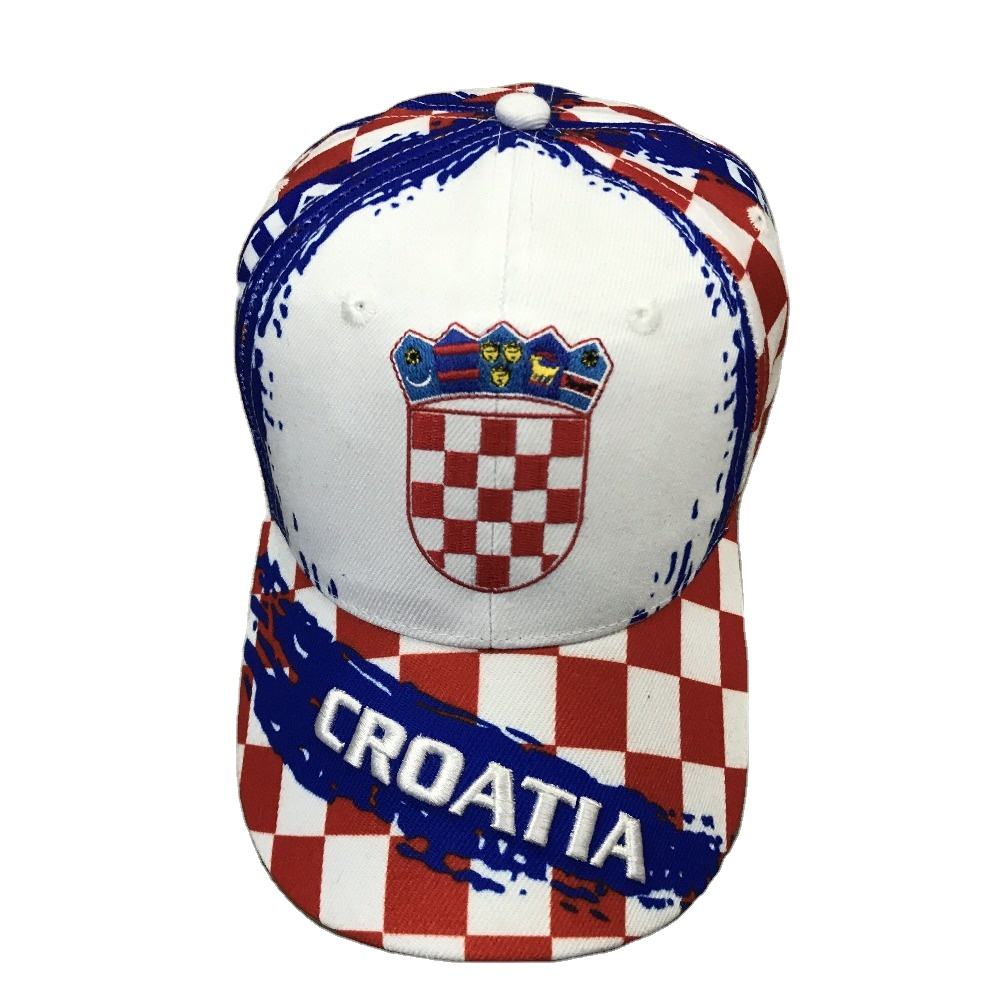 Croatia Hats Customizable Fan Gear for World Cup 2024