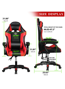 Venta directa de fábrica Buen precio <span class=keywords><strong>Silla</strong></span> de juego popular de lujo moderna con reposapiés para <span class=keywords><strong>estudio</strong></span> de transmisión - Product Image 4