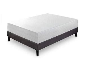 Colchón de té verde de espuma viscoelástica, 12 pulgadas, queen, vacío - Product Image 3