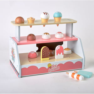 Personnalisé <span class=keywords><strong>Jouet</strong></span> <span class=keywords><strong>En</strong></span> <span class=keywords><strong>Bois</strong></span> de Crème Glacée Enfants Boutique <span class=keywords><strong>Cuisine</strong></span> <span class=keywords><strong>En</strong></span> <span class=keywords><strong>Bois</strong></span> <span class=keywords><strong>Jouet</strong></span> Ensemble - Product Image 5