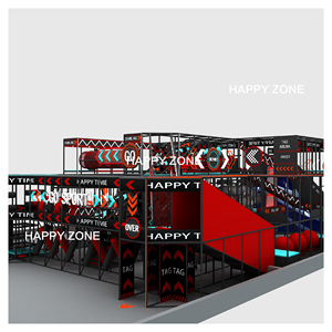Arena de Juegos Interior Comercial Activa TAG Ninja Warrior, Centro Deportivo Interactivo Personalizado para Niños y Adultos, Circuito Ninja Warrior - Product Image 4
