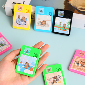 Kapibala Moving Puzzle Animal Huarong Road <b>Sliding</b> Logic Toy For 2 To 4 Years Children <b>Plastic</b> Flat Panel Puzzle Gift - Product Image 4