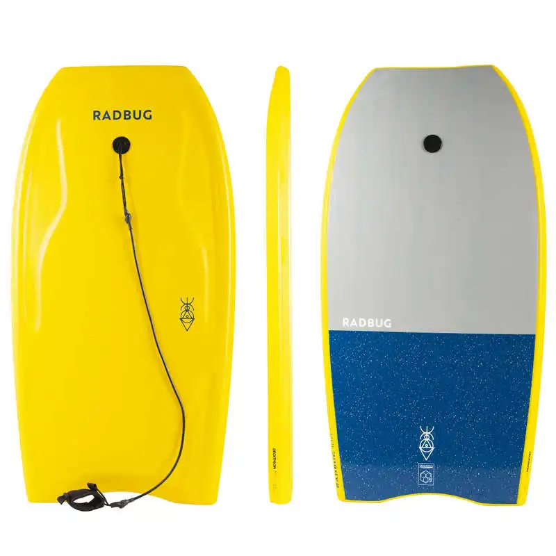 40 "/42"/45 "Premium pp polipropilen köpük çekirdek bodyboard yarasa kuyruk