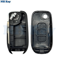 Coque de clé de voiture à bascule de remplacement pour Renault Logan Duster Stepway Megane Sandero Kadjar Captur Sandero