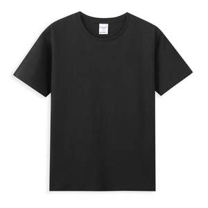 T-shirt de luxe de haute qualité à col rond et manches courtes, 210 GSM, en coton peigné compact Siro, avec logo personnalisé, vente en gros - Product Image 3