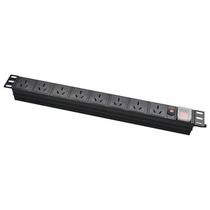 Pdu Power Strip 10A 8-cách Đồng hồ đo 19 ''trung tâm dữ liệu dọc tủ rack công suất cao Úc Loại Nguồn cung cấp điện phụ kiện - Product Image 1