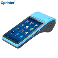 Xprinter XP-I100 58mm Android terminali taşınabilir termal makbuz BT 4G WiFi POS yazıcı barkod tarama ile