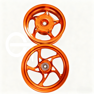 Jantes de modification adaptées à Honda Giorno - Jantes en aluminium CNC sur mesure 12*2.5J/2.15J - Product Image 2