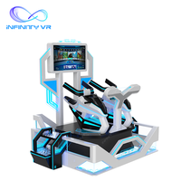 Simulador de Realidad Virtual Comercial Thunder Knight, Máquina de Juegos Arcade para 2/4 Jugadores, para Parques de Diversiones Interiores y Centros Comerciales