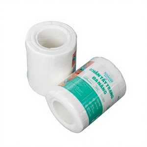 ผ้าเช็ดหน้าแบบม้วนสำหรับส่งออกจำนวนมาก OEM ลายคาวาอี้ 1 ชั้น 100 แผ่น ขนาด 10x10 ซม. ผลิตจากเยื่อไม้บริสุทธิ์ สำหรับเช็ดเครื่องสำอาง โรงงานเวียดนาม - Product Image 1
