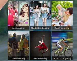 Mặt Theo Dõi Dolly Zoom <span class=keywords><strong>Time</strong></span>-<span class=keywords><strong>Lapse</strong></span> MobilPhone <span class=keywords><strong>3</strong></span> Trục Gimbal Stabilizer Với Ứng Dụng Điện Thoại Ổn Định Máy Ảnh Cầm Tay - Product Image 6