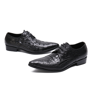 NA235 <span class=keywords><strong>eleganti</strong></span> calzature da festa per uomo italiane in vera pelle di lusso con punta a punta stringate Derby uomo scarpe <span class=keywords><strong>eleganti</strong></span> da cerimonia - Product Image 2