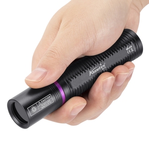 395nm/365nm UV ánh sáng đèn pin LCD USB sạc Torch catdog tinea nước tiểu vết đánh dấu khoáng rò rỉ bọ cạp đèn huỳnh quang - Product Image 6