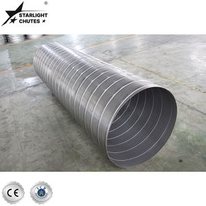 STARLIGHT CHUTES SC Conduit en acier inoxydable soudé de qualité industrielle <span class=keywords><strong>pour</strong></span> les fumées chimiques, échappement à haute température, dimensions personnalisables - Product Image 5