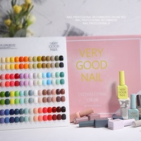 Vernis à Ongles Gel Semi-Permanent 15 ML, 60 Couleurs, pour Manucure Soak Off sous Lampe LED UV