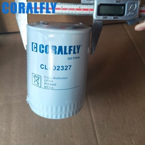 Filtro de Aceite de Repuesto LF701 para Motor Diésel de Camión, Suministro de Fábrica OEM al por Mayor, Piezas de Filtro de Lubricante P554403 BT216 W940/67 - Product Image 2