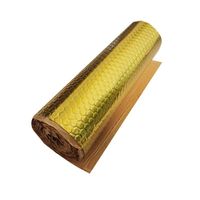 Film composite butyle auto-adhésif en aluminium antichoc pour insonorisation de voiture et bureau - Épaisseur 2 mm