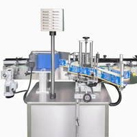Machine d'étiquetage automatique portable haute vitesse pour films autocollants, bois, bouteilles d'eau, sacs et étiquettes latérales carrées