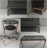 Pied de canapé moderne en aluminium multi-applications, accessoire de mobilier pour chambre, parc, hôpital, cuisine, hôtel, salle à manger, salon