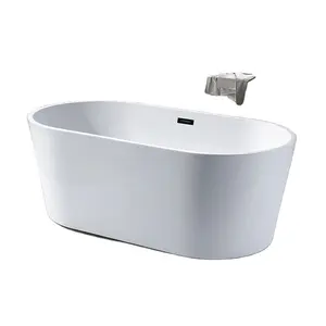 Factory supplier new model multicolor acrylic freestanding modern bathtubs