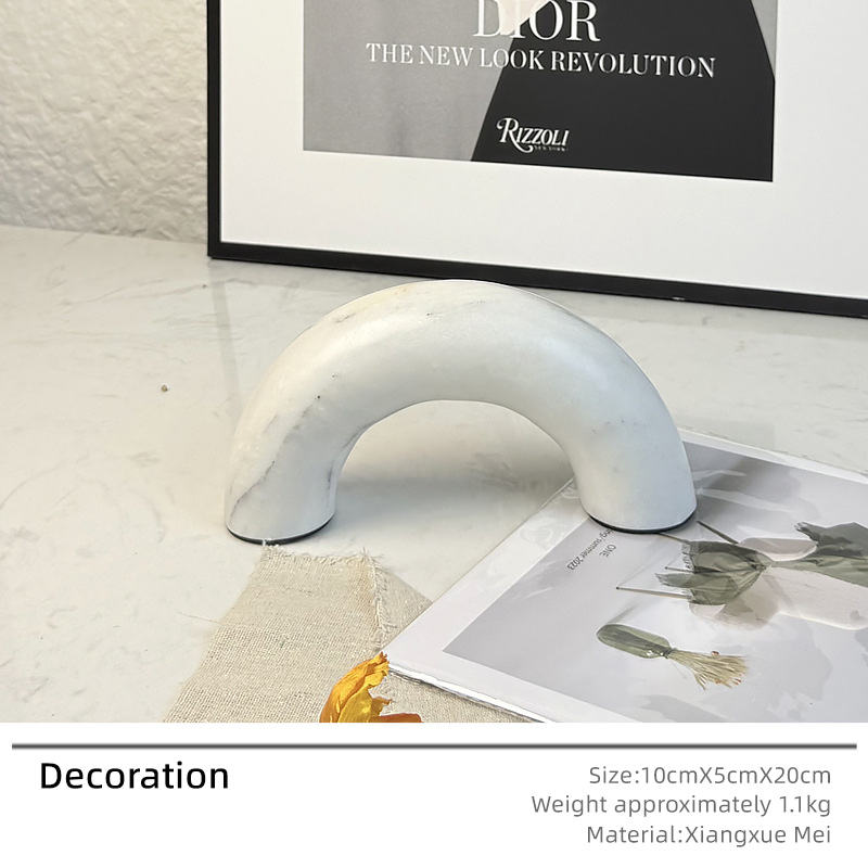 Blanc-texture marbre/20*5*10cm